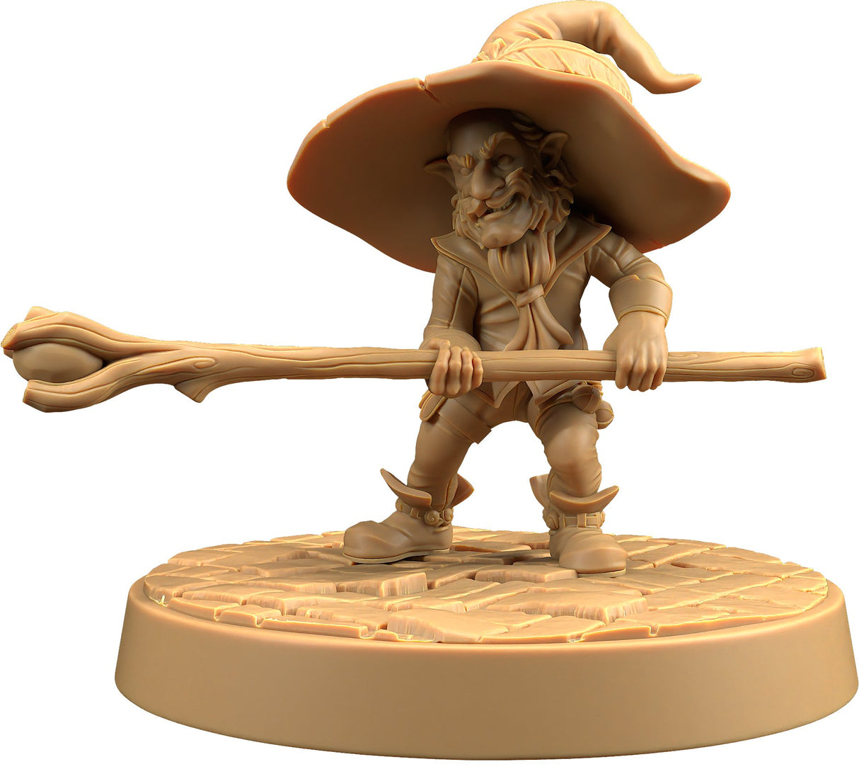 Gloip - Gnome Wizard / Mage Miniature - Mini Megastore