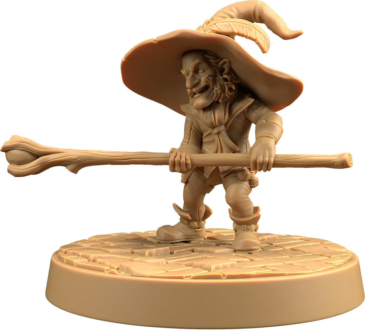 Gloip - Gnome Wizard / Mage Miniature - Mini Megastore