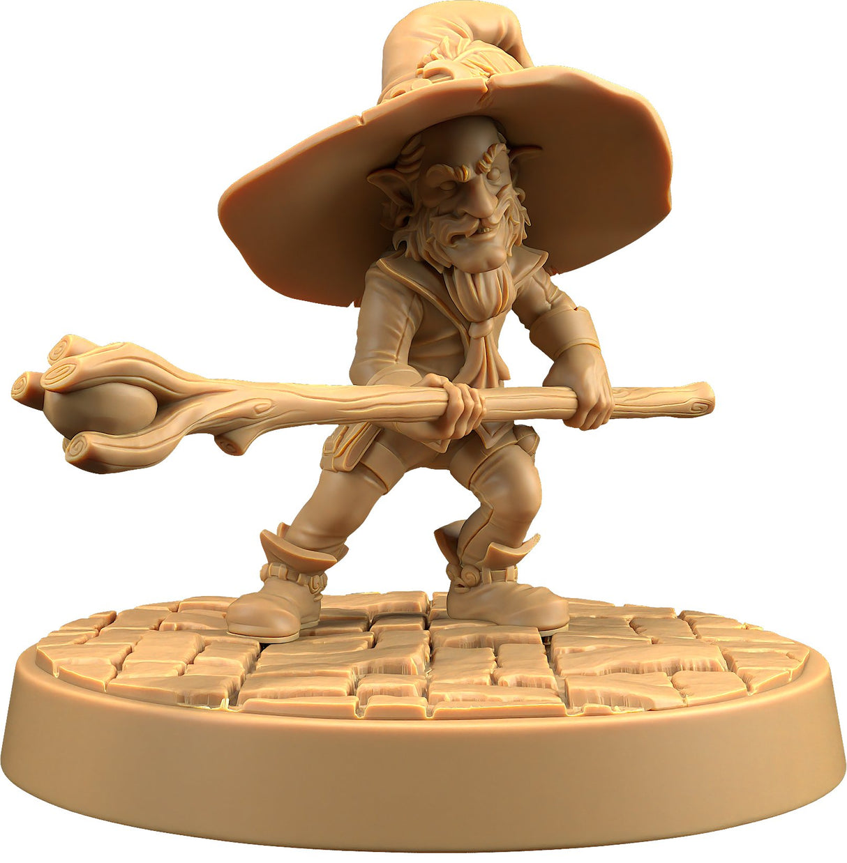 Gloip - Gnome Wizard / Mage Miniature - Mini Megastore