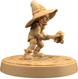 Gloip - Gnome Wizard / Mage Miniature - Mini Megastore