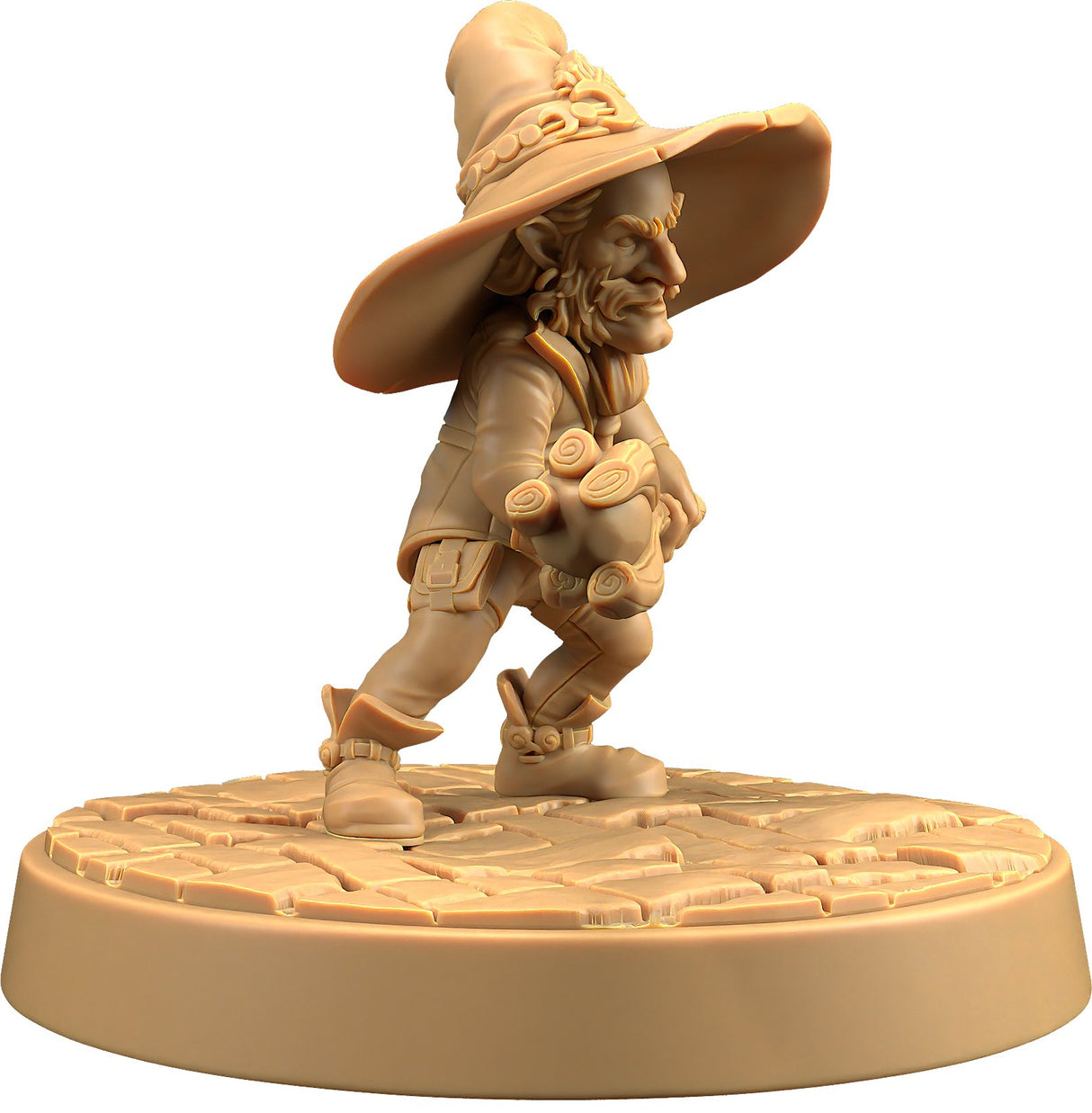 Gloip - Gnome Wizard / Mage Miniature - Mini Megastore