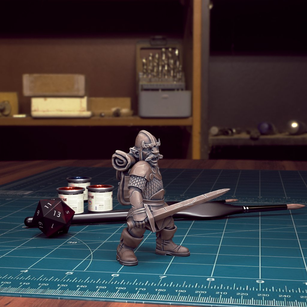 Gnome Fighter Miniatures - Mini Megastore