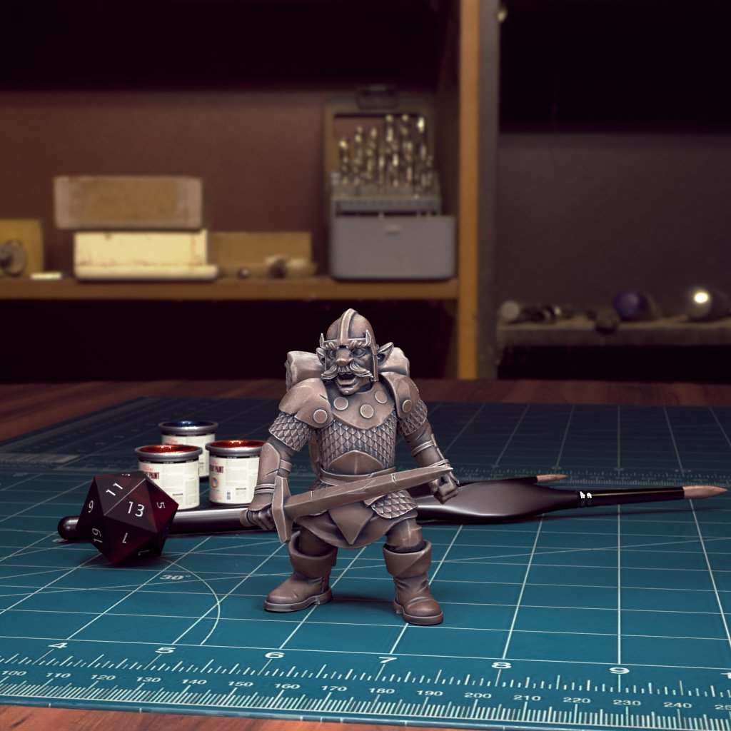 Gnome Fighter Miniatures - Mini Megastore