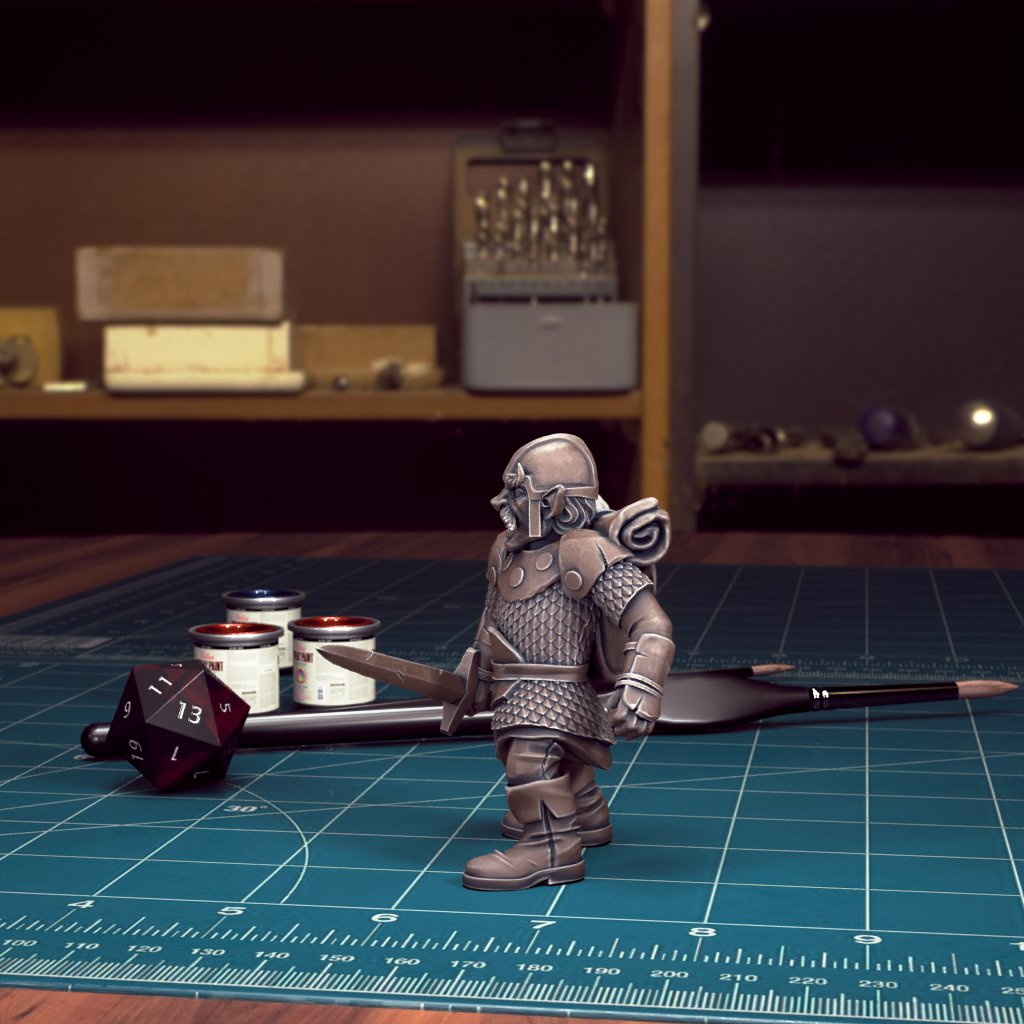 Gnome Fighter Miniatures - Mini Megastore