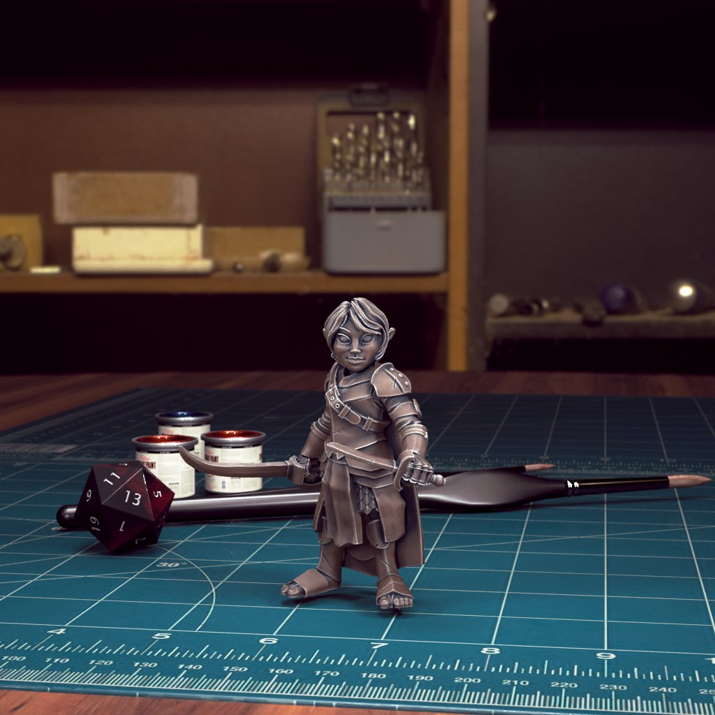 Gnome Fighter Miniatures - Mini Megastore