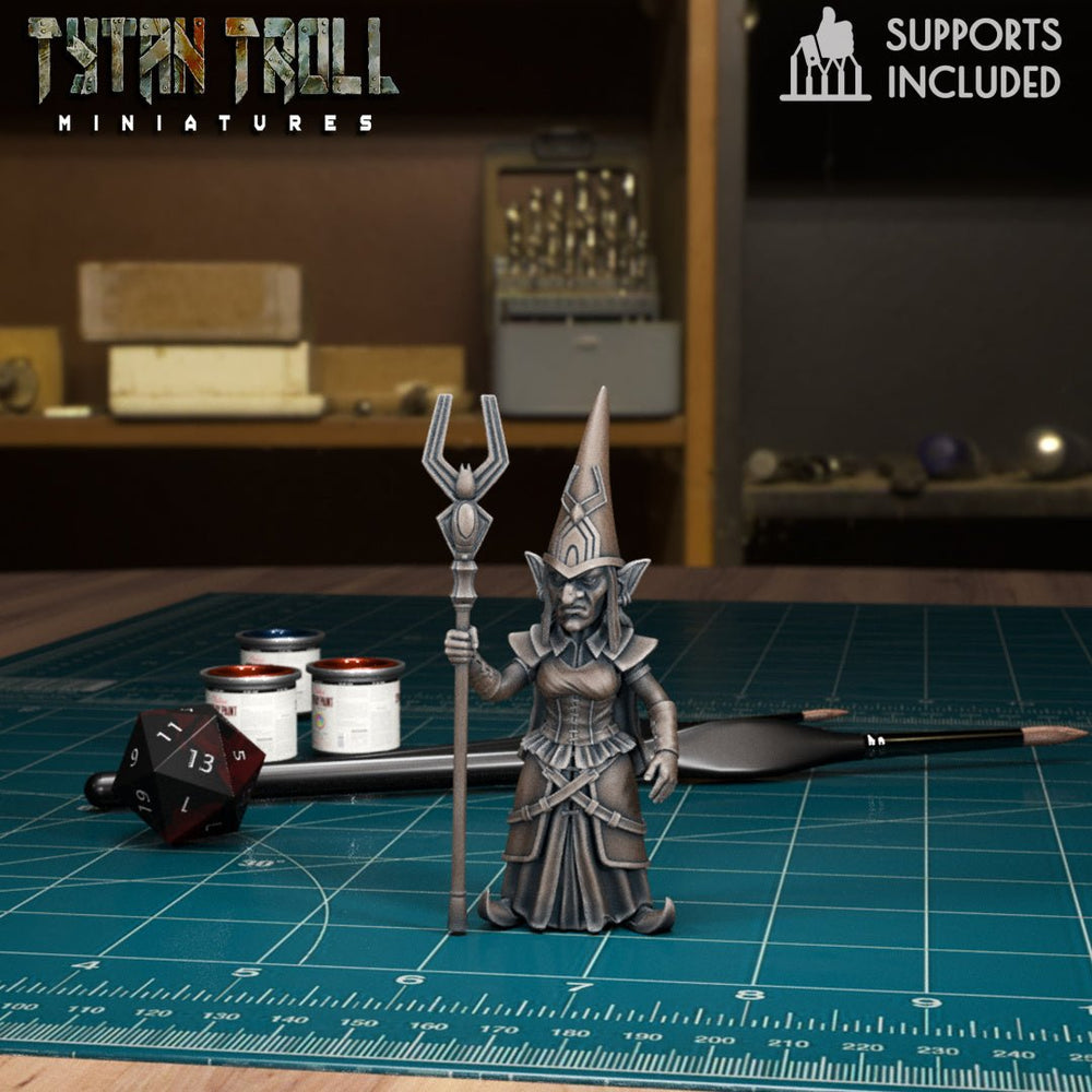Goblin Mage / Wizard / Sorcerer Miniatures - Mini Megastore