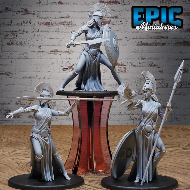 Goddess Athena Avatar Miniatures - Mini Megastore