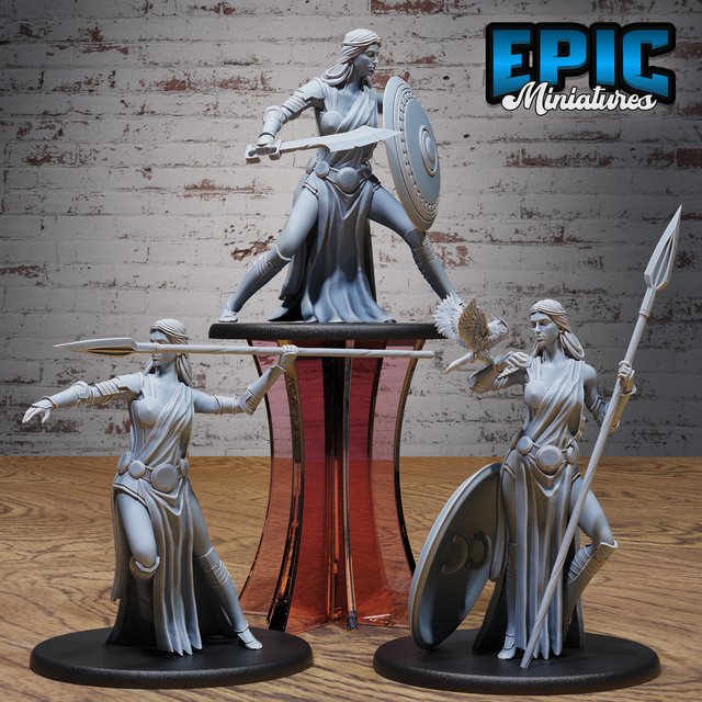Goddess Athena Avatar Miniatures - Mini Megastore