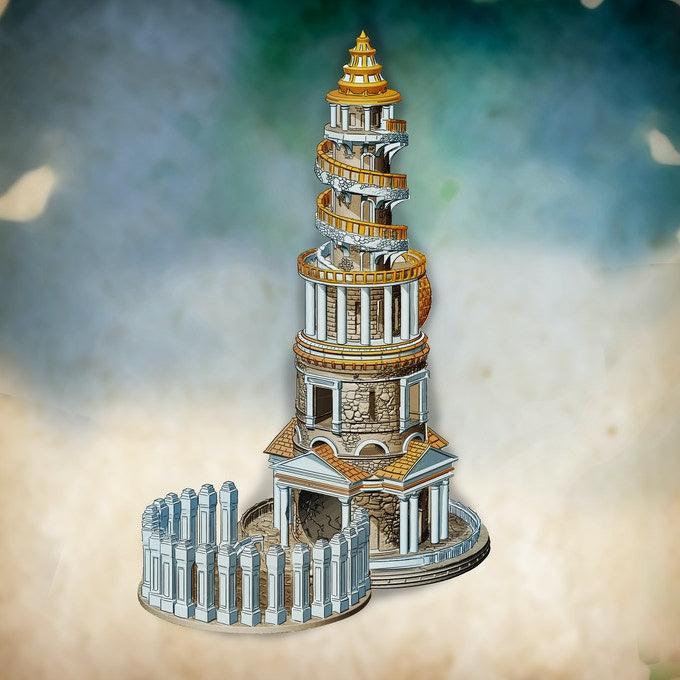 Greek Style Dice Tower - Mini Megastore