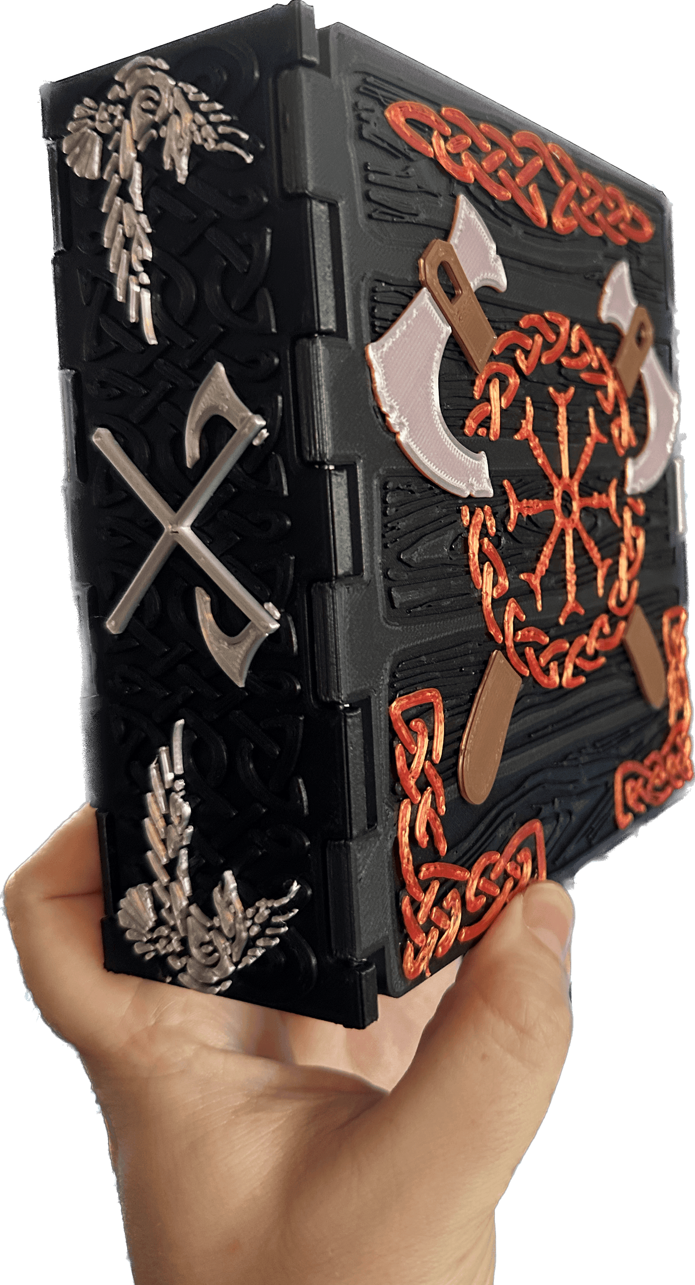 Grimoire of Many - Customisable & Personalisable TTRPG book Box - Mini Megastore