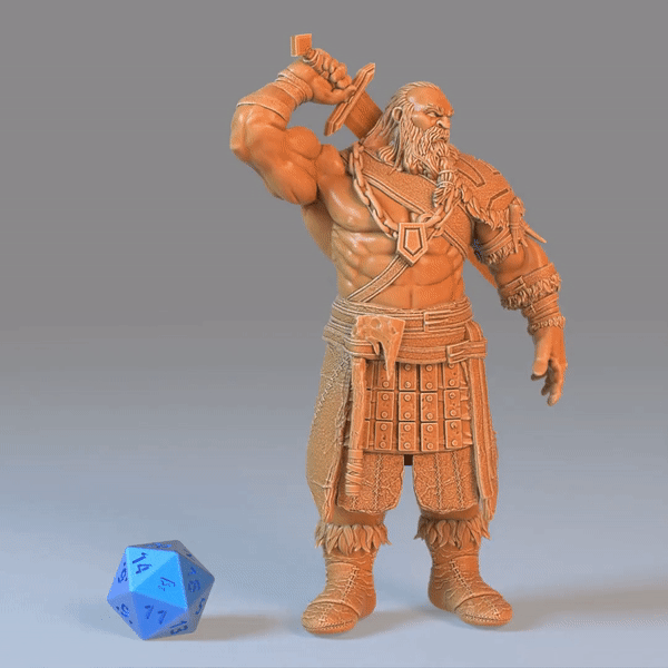 Half Frost Giant Miniature - Mini Megastore