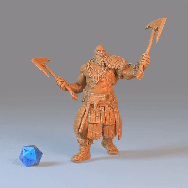 Half Frost Giant Miniature - Mini Megastore