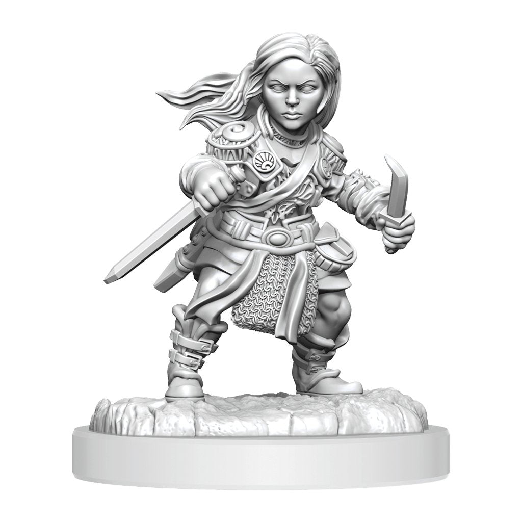 Halfling Rogue Female: Nolzur's Marvelous Miniatures - Mini Megastore