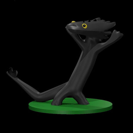 Happy Dancing Dragon Miniature - Mini Megastore