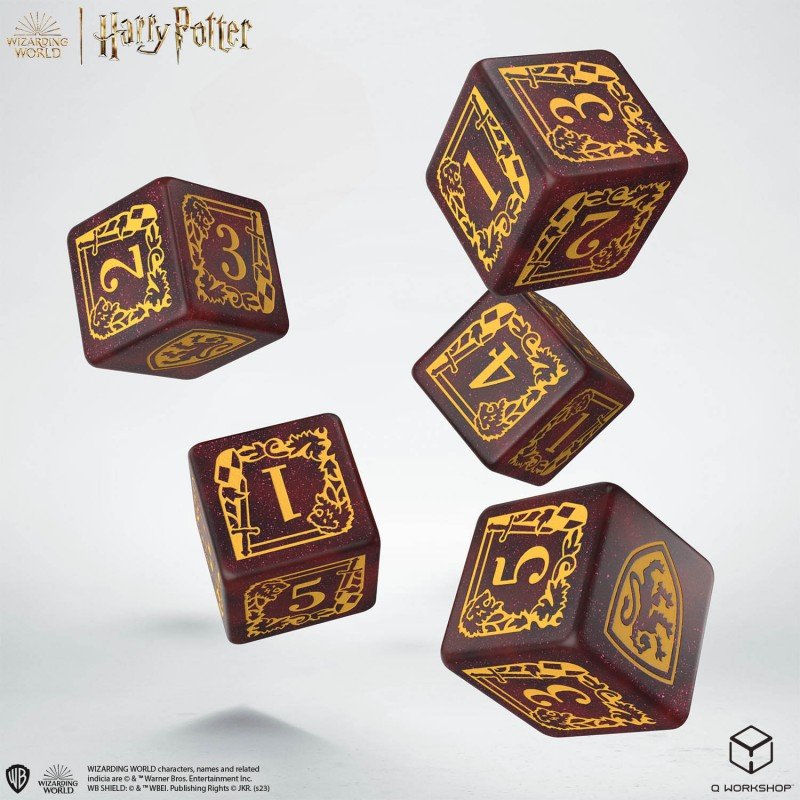Harry Potter. Gryffindor Dice & Pouch - Mini Megastore