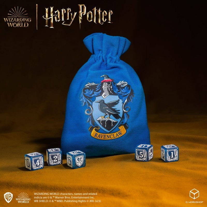 Harry Potter. Ravenclaw Dice & Pouch - Mini Megastore