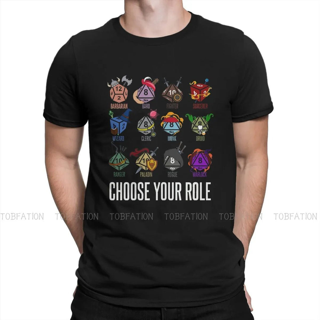 Hit Die Class T-Shirt "Choose your Role" - Mini Megastore