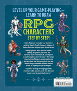 How to Draw Your RPG Character : A Step - by - Step Guide to Bringing Fantasy Characters to Life - Mini Megastore