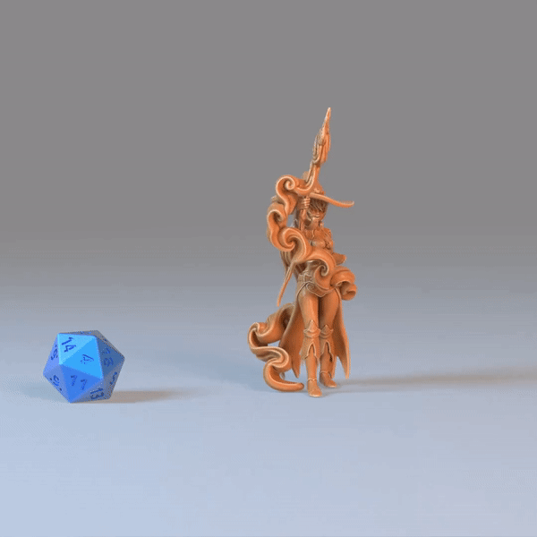 Human Witch / Sorcerer / Wizard Miniature - Mini Megastore