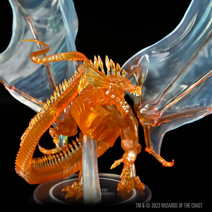 Icons of the Realms: Adult Topaz Dragon - Mini Megastore