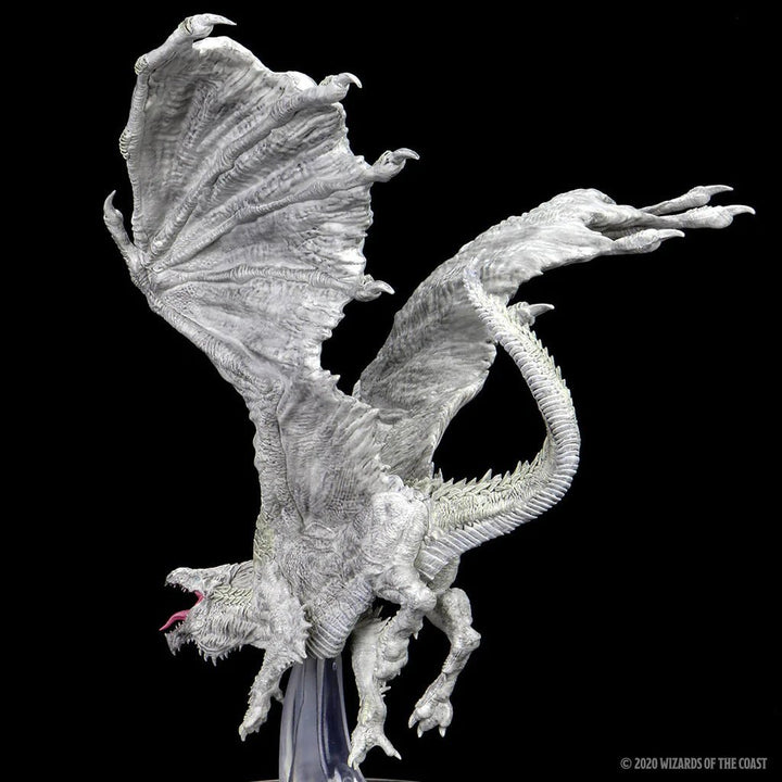 Icons of the Realms: Adult White Dragon Prepainted Premium Miniature - Mini Megastore