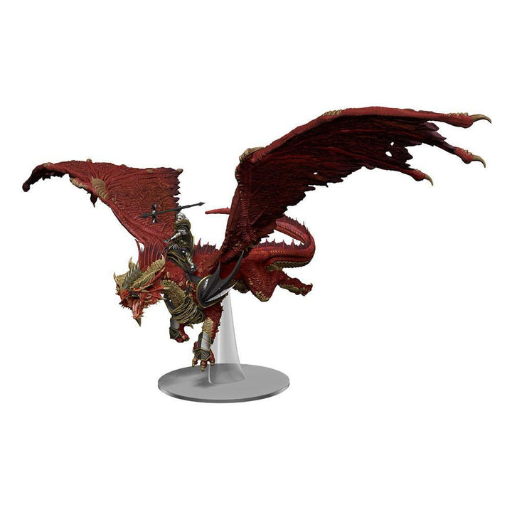 Icons of the Realms Dragonlance pre-painted Miniatures Kensaldi on Red Dragon - Mini Megastore