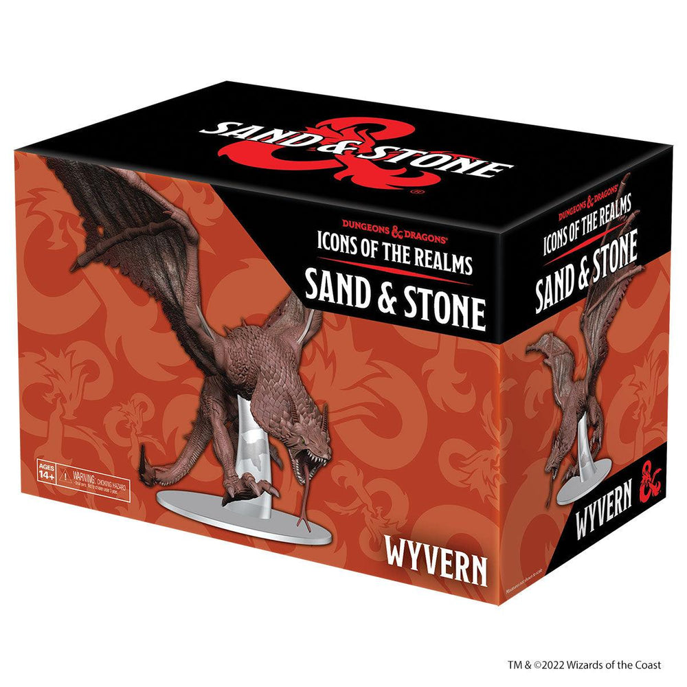 Icons of the Realms: Sand & Stone - Wyvern Boxed Miniature - Mini Megastore