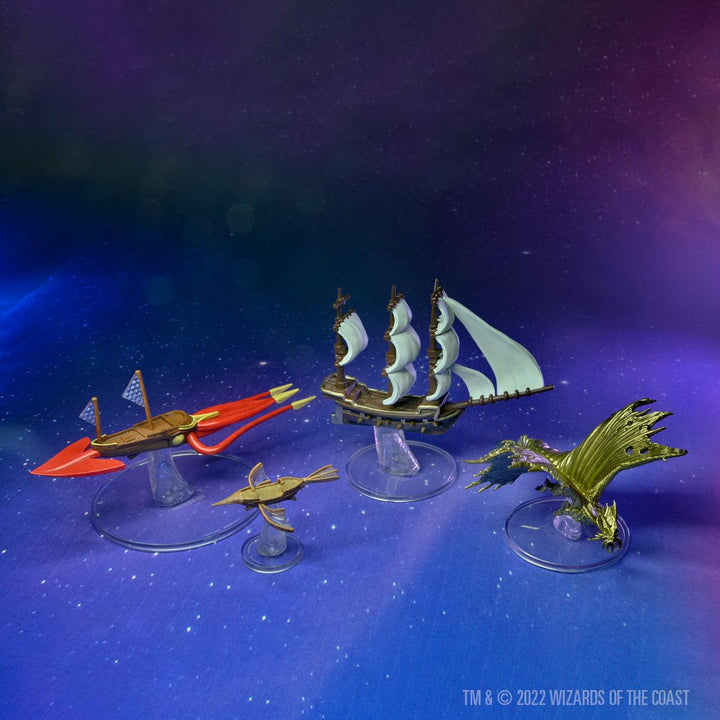 Icons of the Realms Spelljammer Adventures in Space pre-painted Miniatures Ship Scale - Welcome to Wildspacem the Cosmos - Mini Megastore
