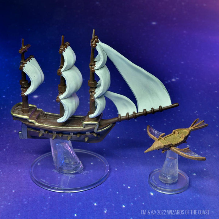 Icons of the Realms Spelljammer Adventures in Space pre-painted Miniatures Ship Scale - Welcome to Wildspacem the Cosmos - Mini Megastore