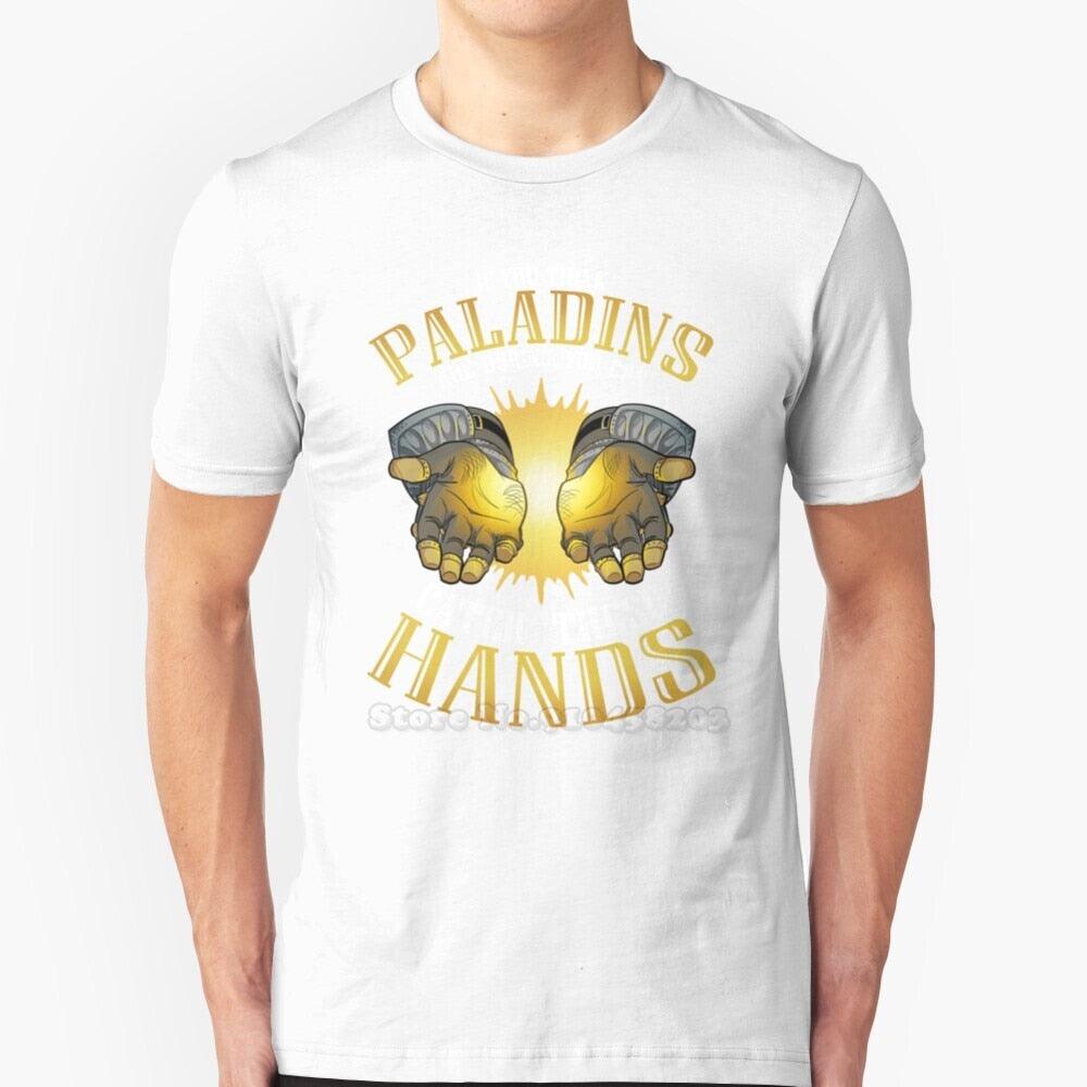 "if you think paladins are boring you can catch these hands" Shirt - Mini Megastore
