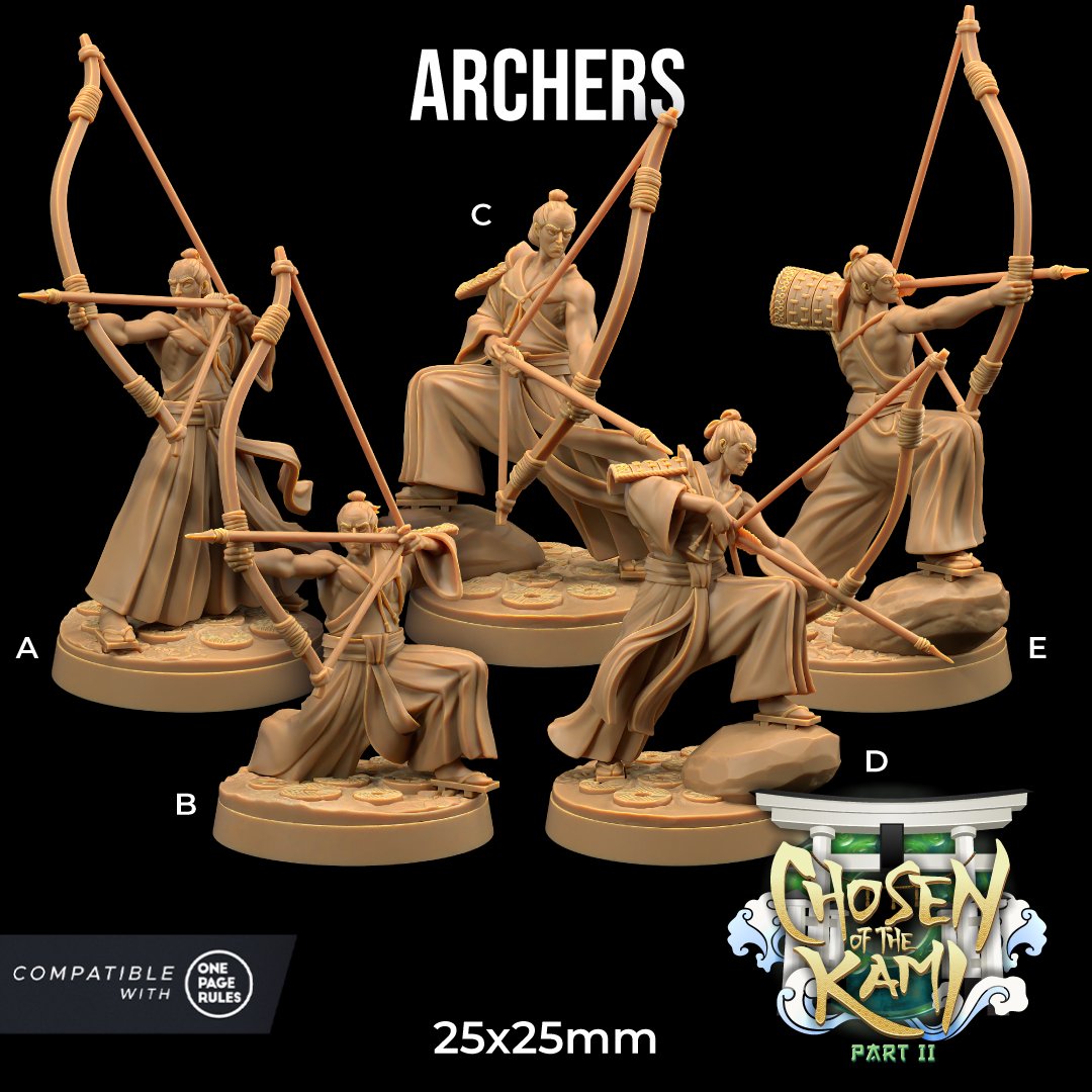 Japanese Archer Miniatures - Mini Megastore