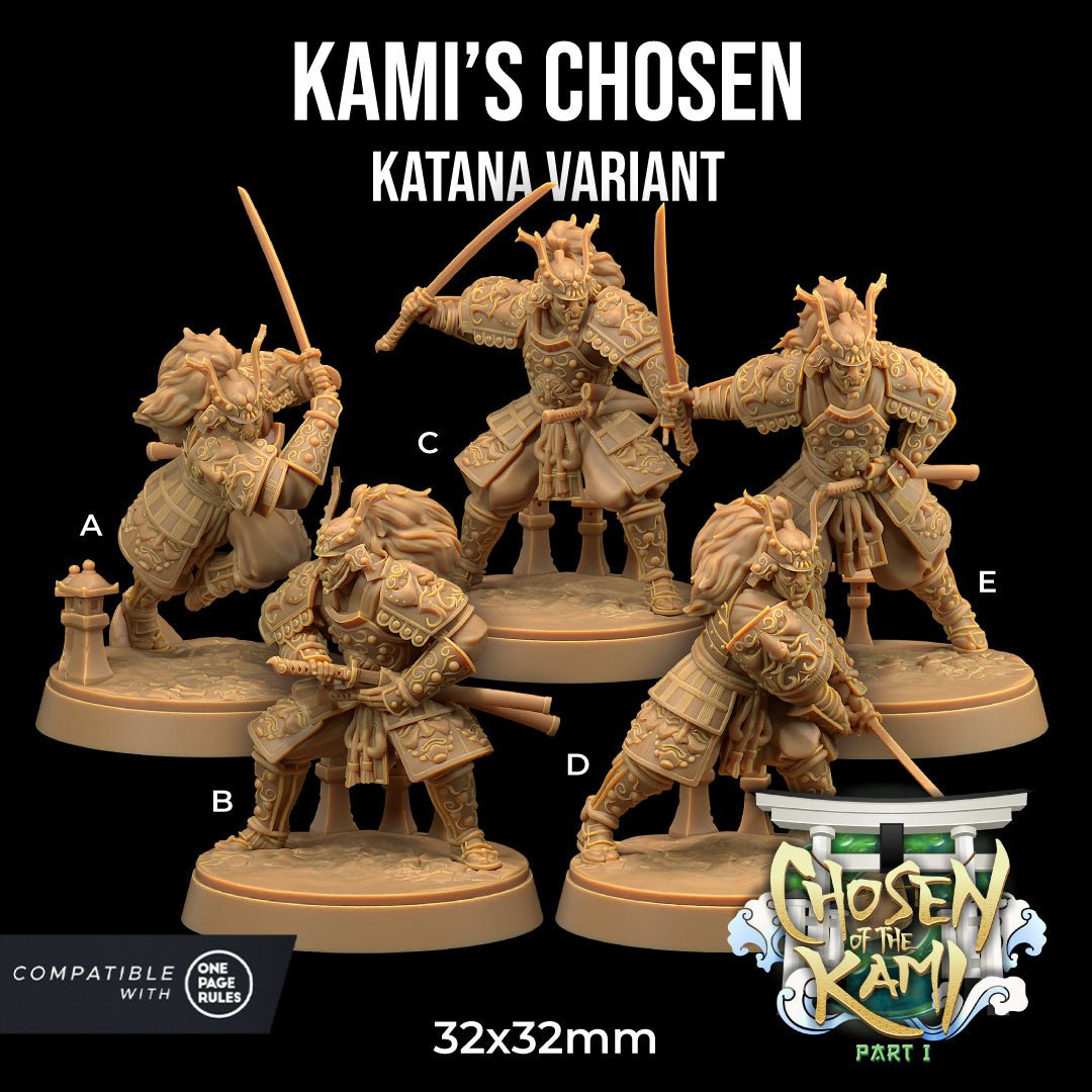 Kami Chosen Miniatures - Katana - Mini Megastore