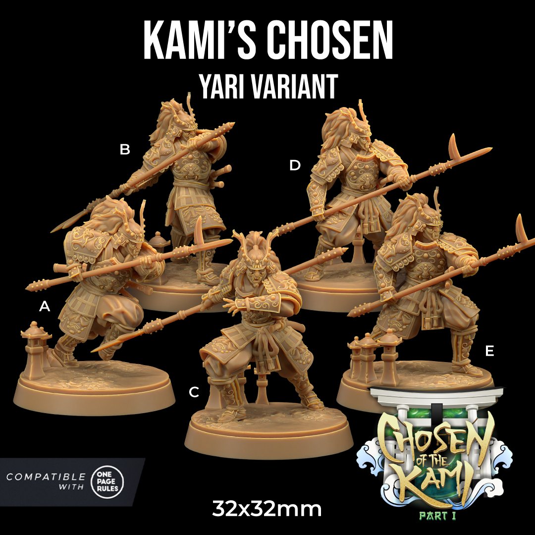 Kami Chosen Yari Miniatures - Mini Megastore