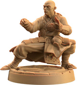 Ki Master - Human Monk Miniatures - Mini Megastore