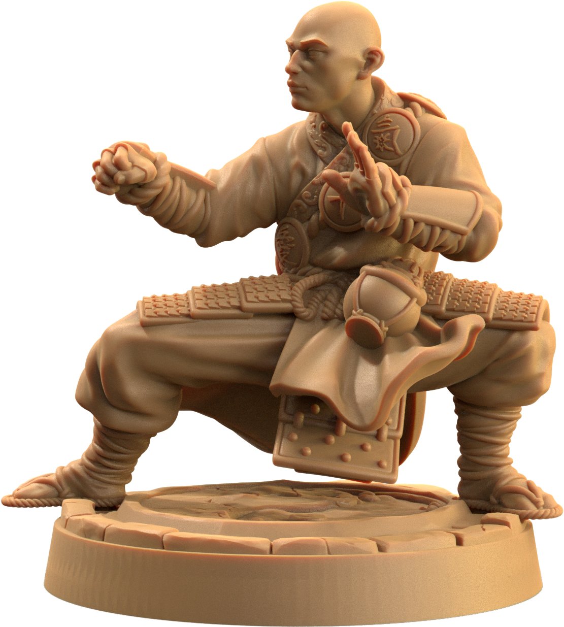 Ki Master - Human Monk Miniatures - Mini Megastore
