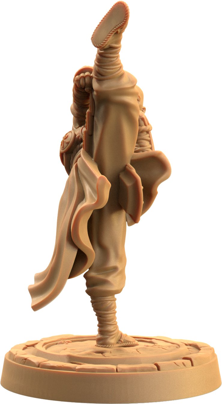 Ki Master - Human Monk Miniatures - Mini Megastore