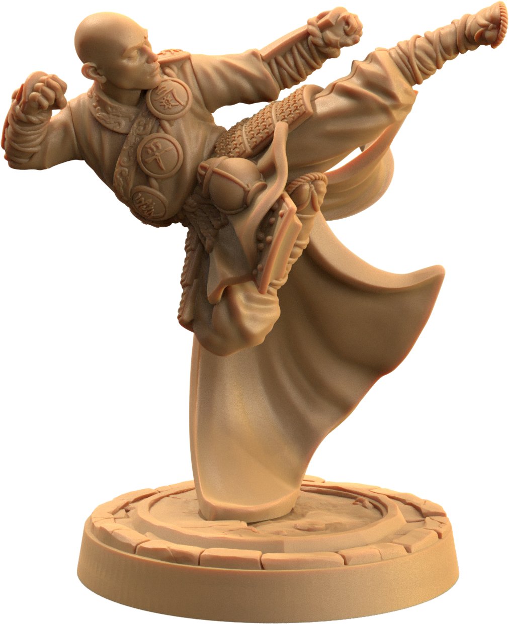 Ki Master - Human Monk Miniatures - Mini Megastore
