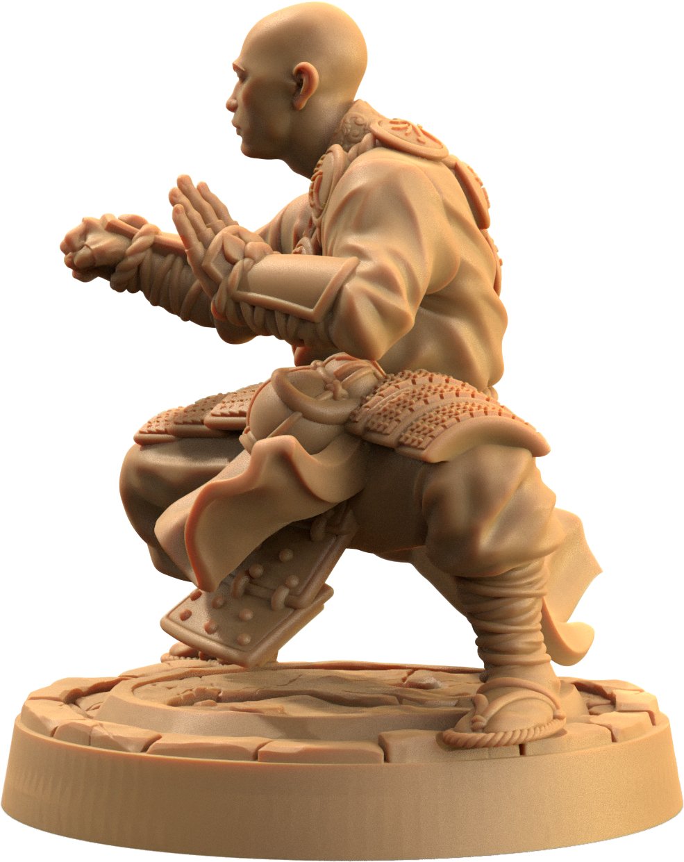 Ki Master - Human Monk Miniatures - Mini Megastore