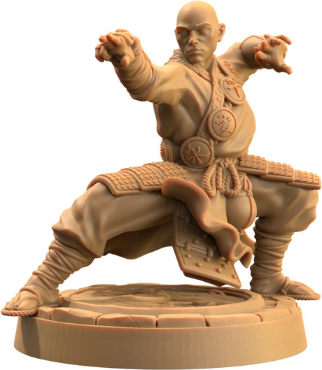 Ki Master - Human Monk Miniatures - Mini Megastore