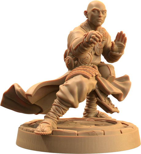 Ki Master - Human Monk Miniatures - Mini Megastore