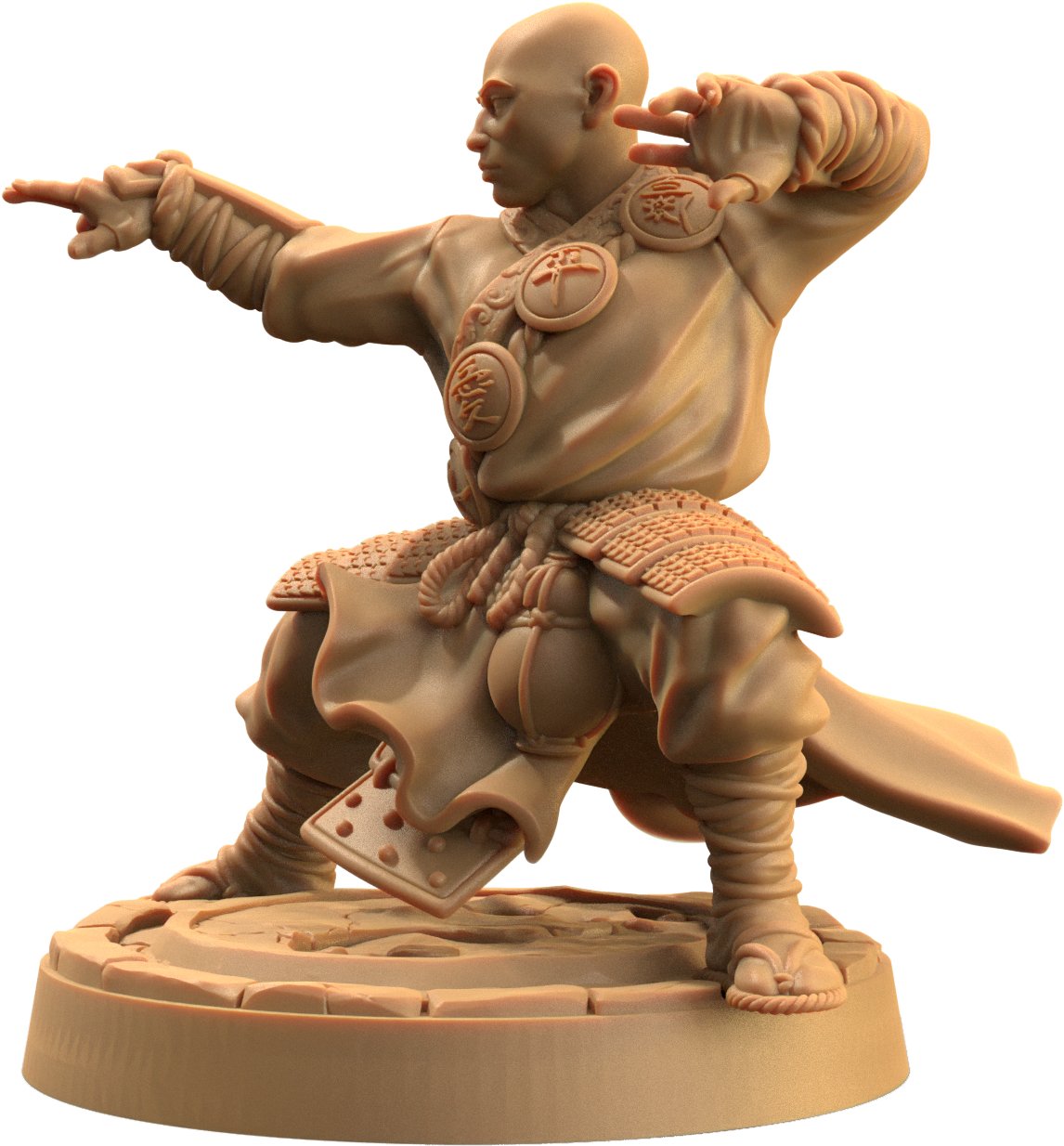 Ki Master - Human Monk Miniatures - Mini Megastore