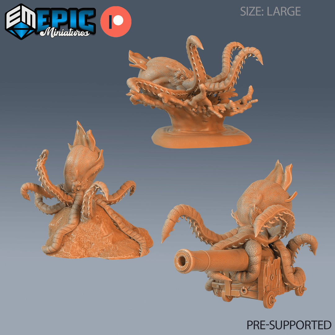 Killer Octopus Miniature - Mini Megastore