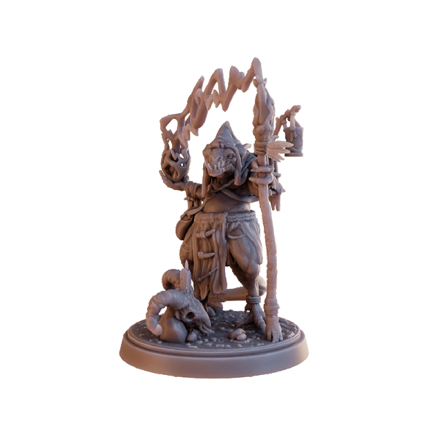 Kobold Shaman Miniature - Mini Megastore