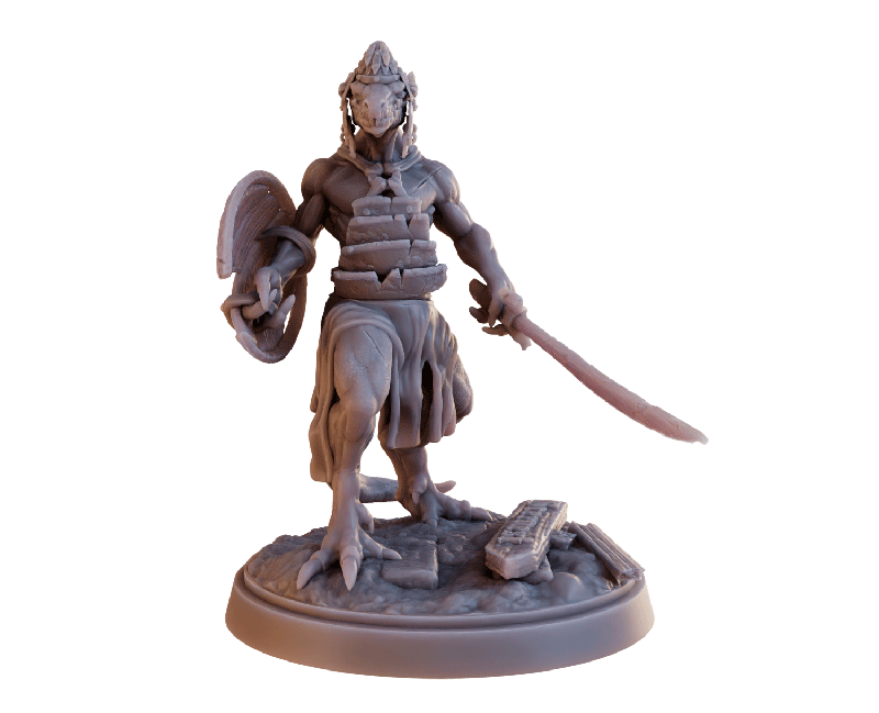 Kobold Warrior Miniature - Mini Megastore
