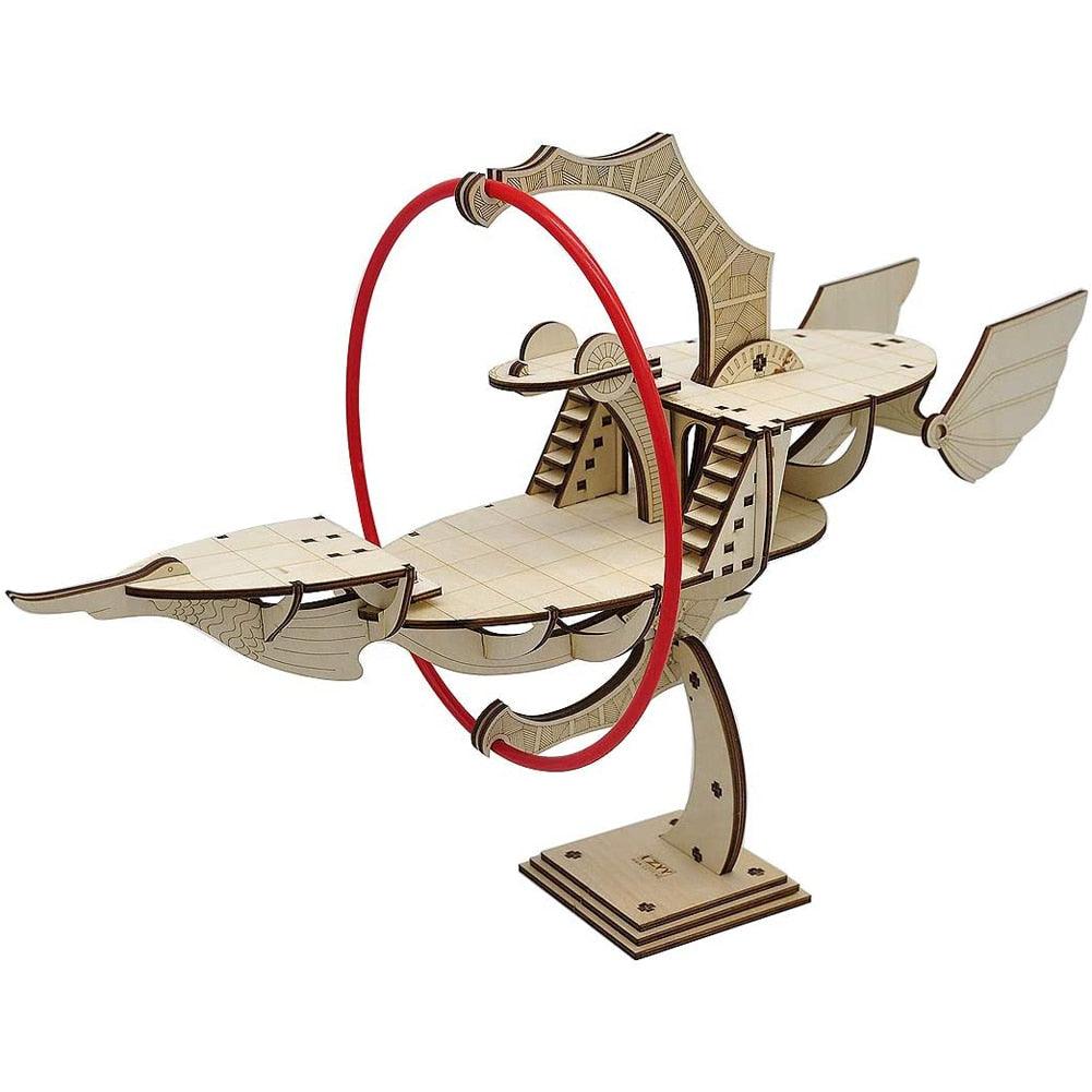 Laser cut Wood skyship / Spelljammer - Mini Megastore