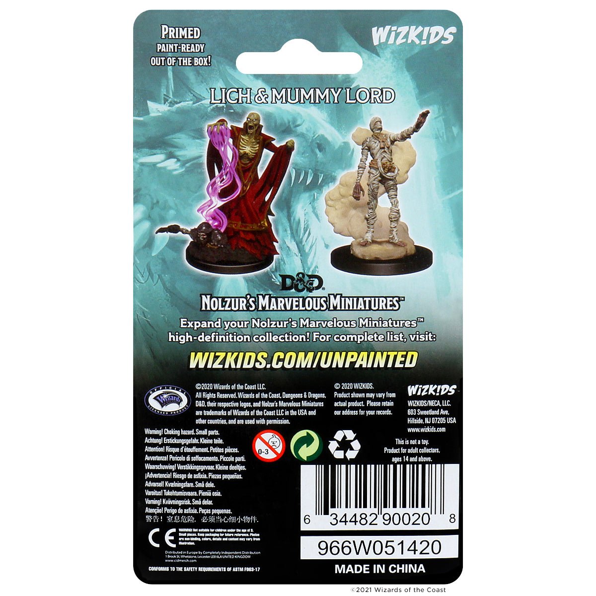 Lich & Mummy Lord: Nolzurs Marvelous Miniatures Wave 11 - Mini Megastore