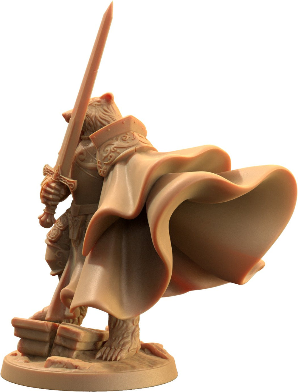 Lord Samson, Badger Knight / Paladin Miniature - Mini Megastore