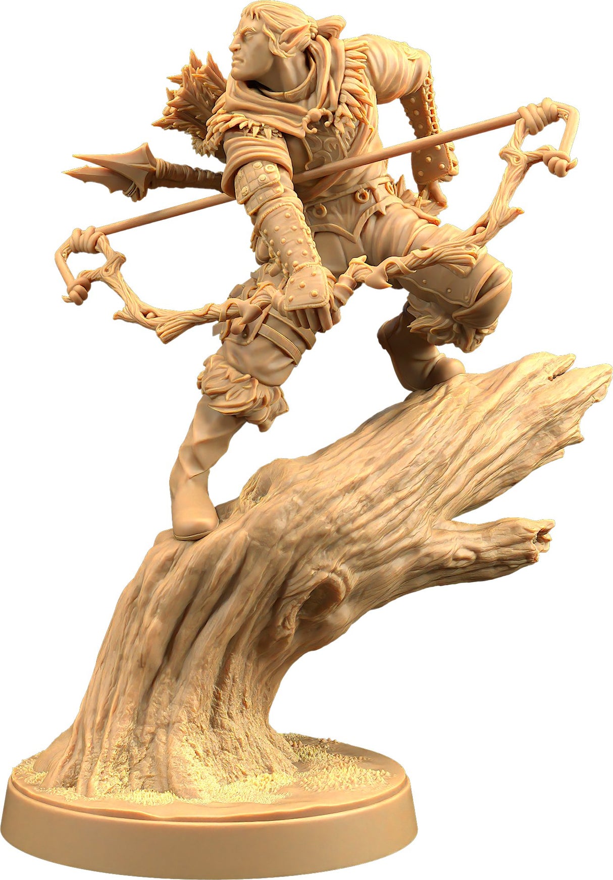 Lyklor, Master Hunter - Elf Hunter Miniature - Mini Megastore
