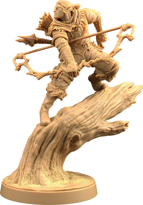 Lyklor, Master Hunter - Elf Hunter Miniature - Mini Megastore