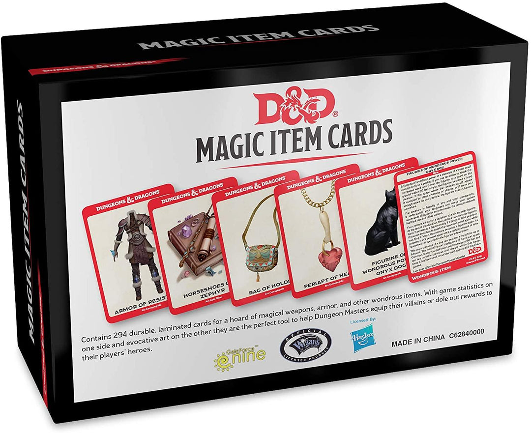 Magic item reference card deck - Mini Megastore